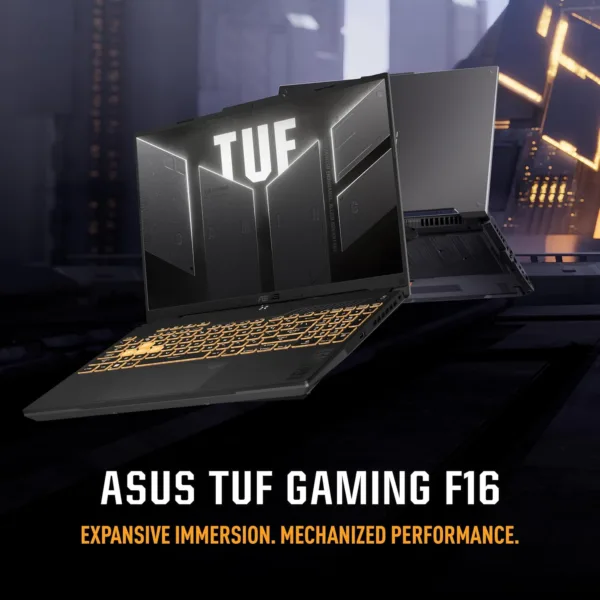 asus tuf gaming f16 gaming laptop, 16” fhd+ 144hz ips