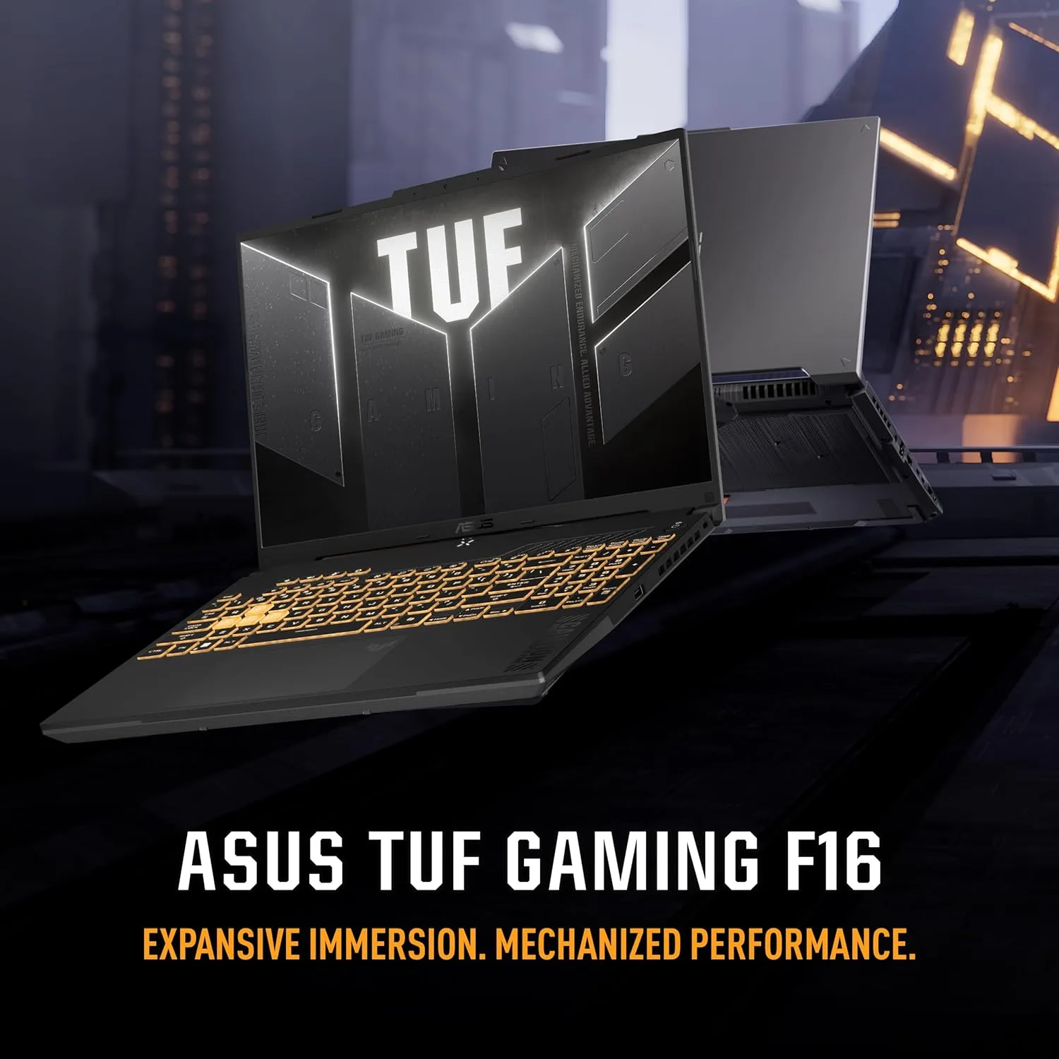 asus tuf gaming f16 gaming laptop, 16” fhd+ 144hz ips