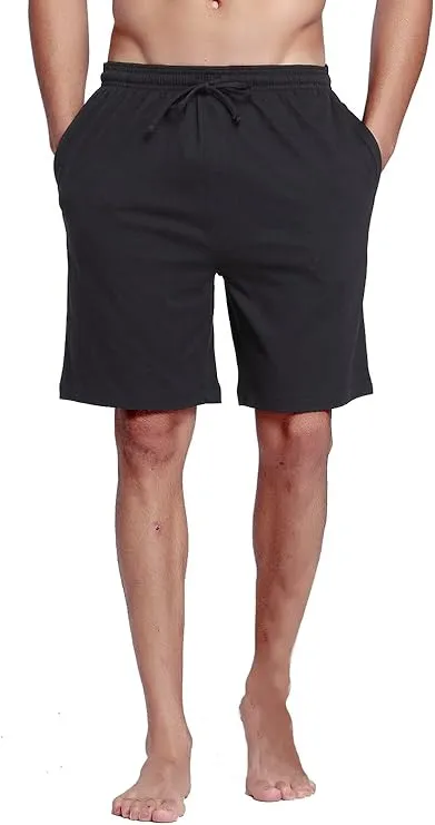 cyz men’s pajama shorts – comfortable cotton sleep & lounge bottoms