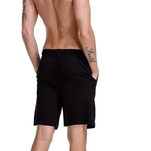 cyz men’s pajama shorts – comfortable cotton sleep & lounge bottoms