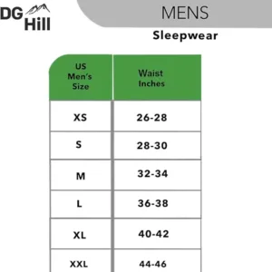 dg hill men’s fleece pajama pants – plaid microfleece sleepwear lounge bottoms with pockets