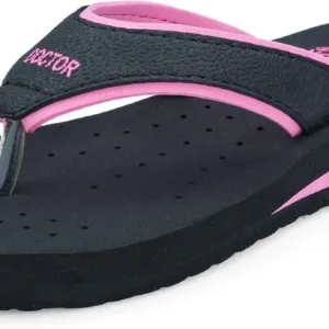 DOCTOR extra soft women’s & girls’ flip flops – comfortable house slippers with cushioned sole, lightweight design, ideal for indoor use and casual wear.