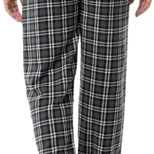 fruit of the loom men’s flannel pajama pants – yarn dye woven cotton sleepwear
