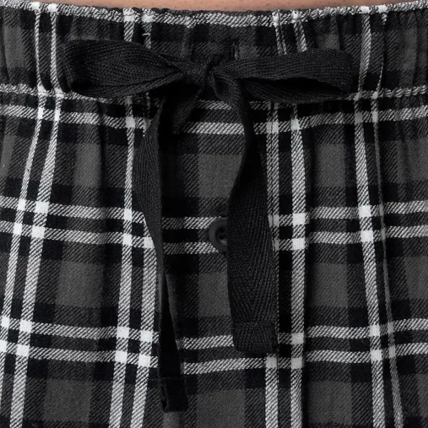 fruit of the loom men’s flannel pajama pants – yarn dye woven cotton sleepwear