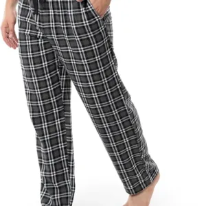 fruit of the loom men’s flannel pajama pants – yarn dye woven cotton sleepwear