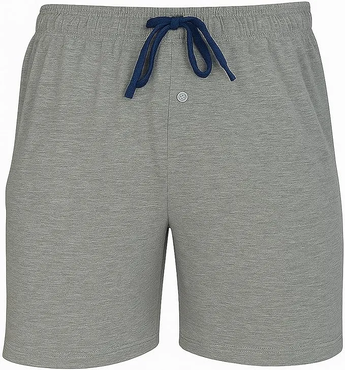 hanes men’s cotton sleep shorts – comfortable breathable pajama bottoms in assorted colors