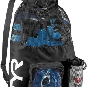 TYR Unisex Big Mesh Mummy Backpack – Lightweight Swim & Sports Gear Bag - Image 2