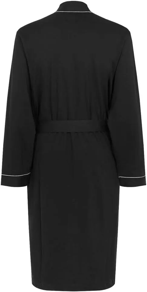 men’s cotton bathrobe – lightweight plus size soft sleepwear robe