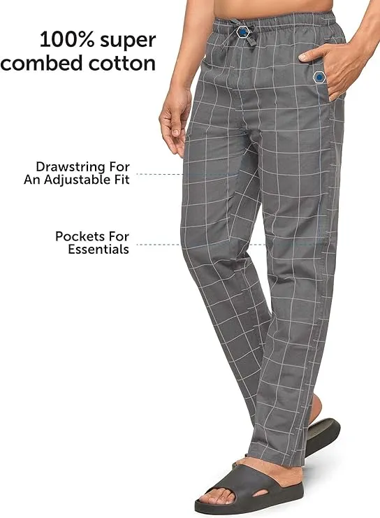 men’s cotton pyjama – comfortable nightwear & lounge pants for sleep