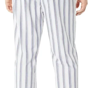 nautica men’s cotton pajama pants – soft woven sleep pants with elastic waistband