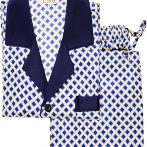 men’s pajama set | lonxu comfortable sleepwear & lounge wear