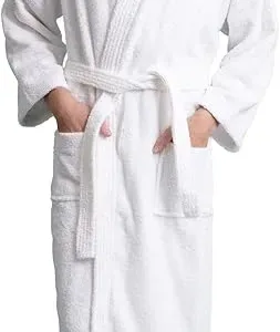 soft touch linen men’s robe – turkish cotton terry bathrobe for men