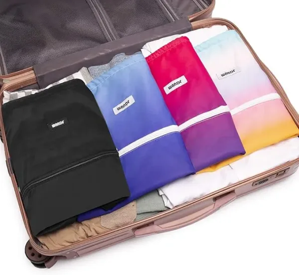 wandf water resistant drawstring backpack – lightweight nylon cinch sackpack