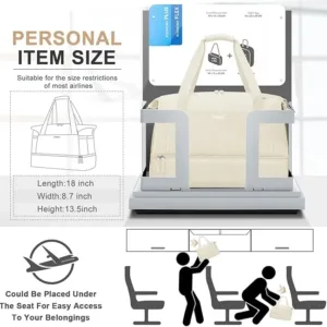 women’s gym duffel bag – stylish sports, fitness & travel workout bag