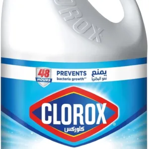 Clorox 3.78L liquid bleach bottle for household cleaning and disinfecting