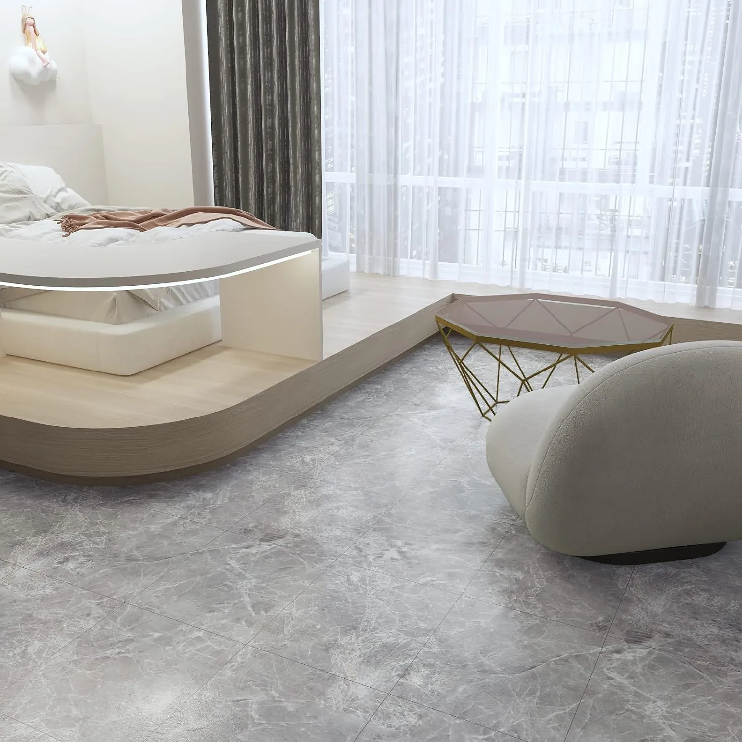 waterproof vinyl flooring stickers