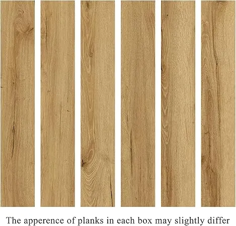 mysflosy self adhesive vinyl flooring planks – 16 pack