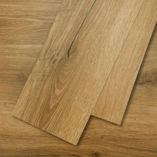 Mysflosy self-adhesive vinyl flooring planks with natural wood grain for easy DIY installation