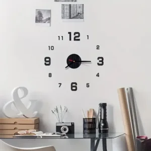 3d wall clock diy 2