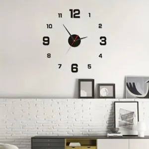 3d wall clock diy 6