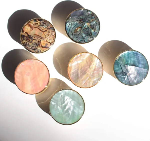 abalone shell phone grip 3