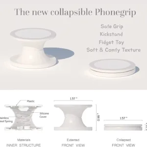 abalone shell phone grip 5