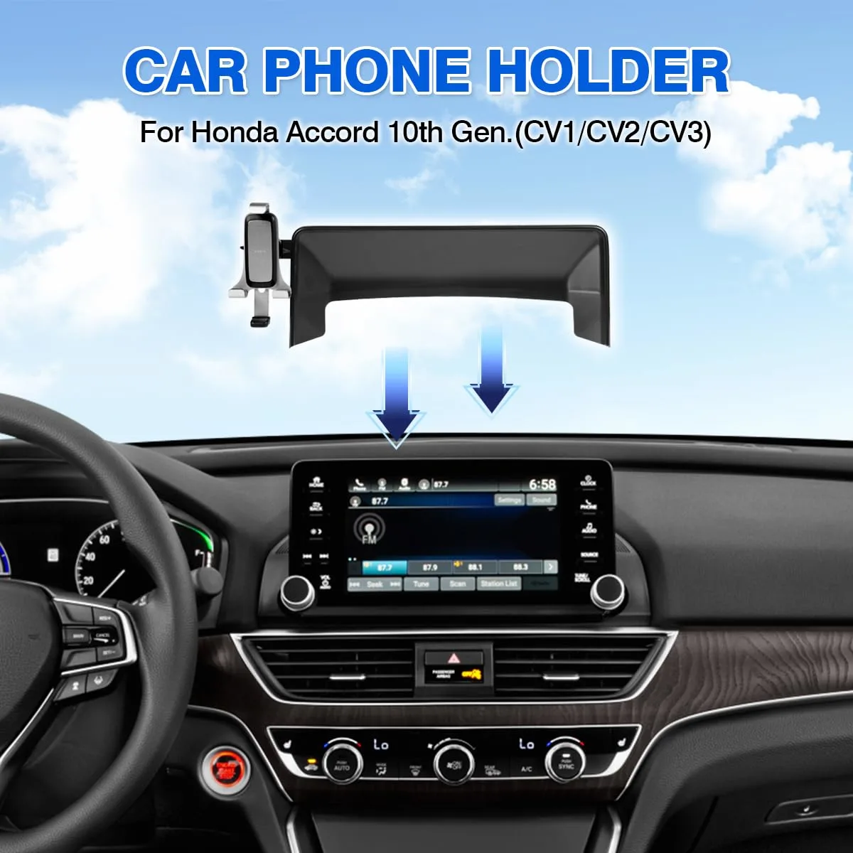 accord phone holder mount 2
