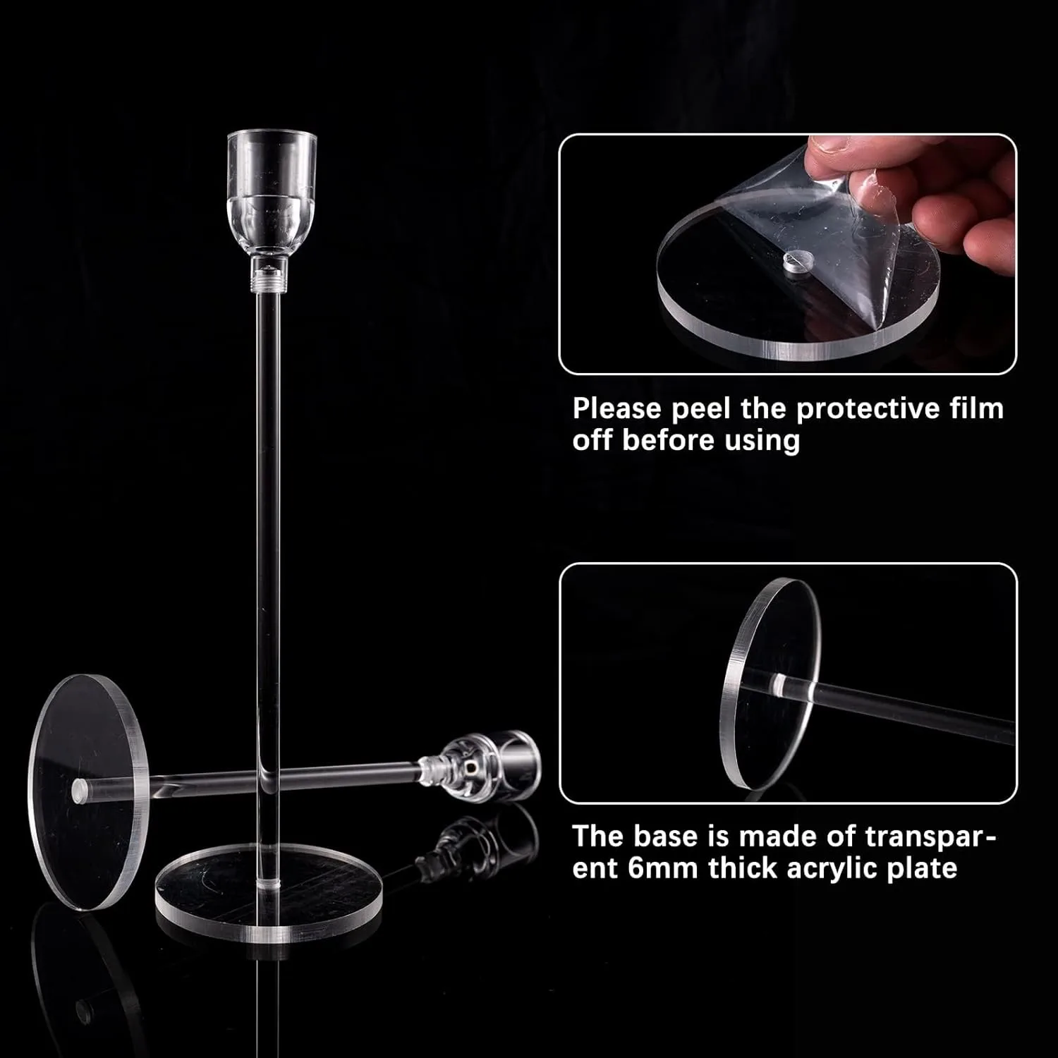 acrylic candle holders 5