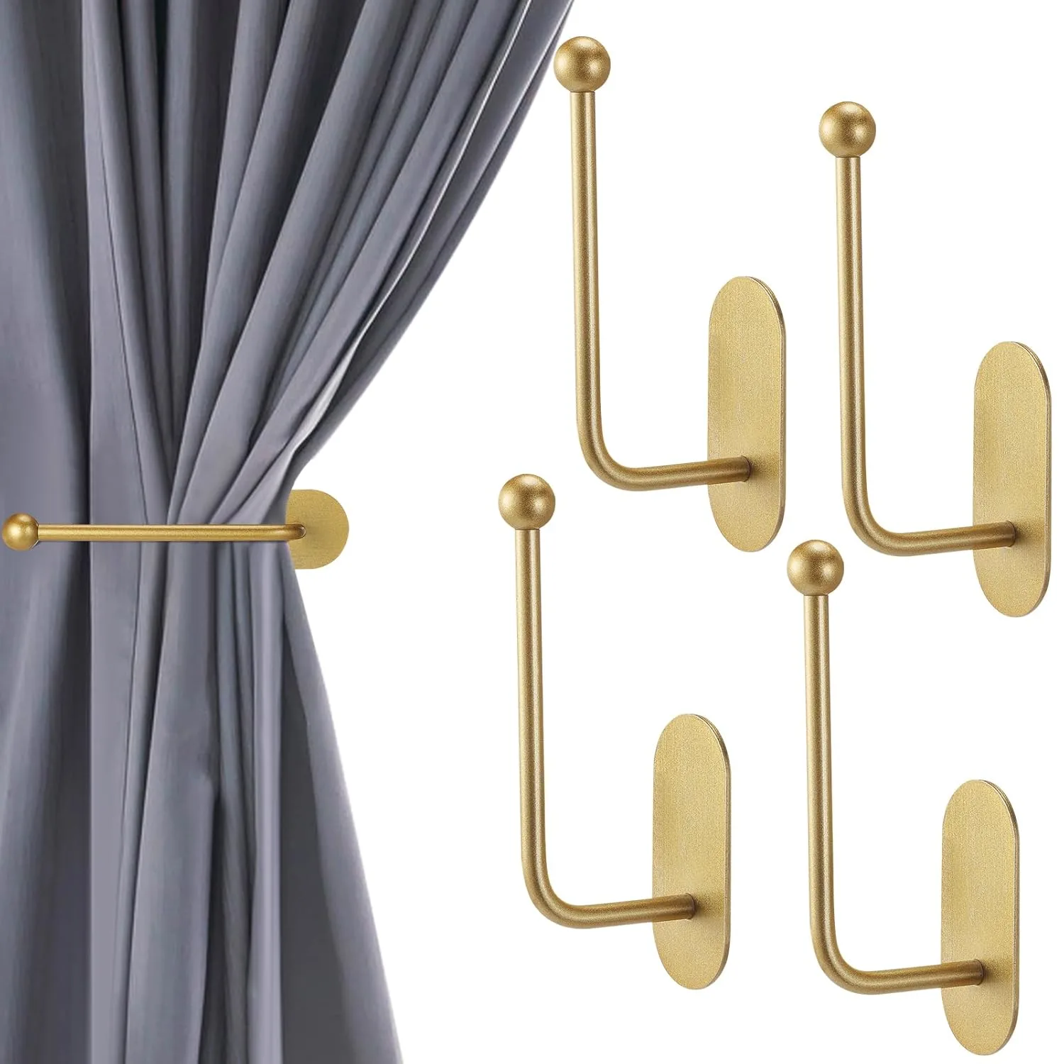 adhesive curtain holdbacks 7