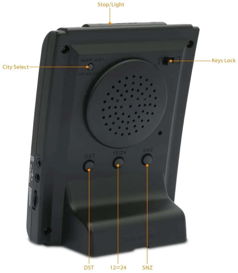 al harameen azan clock 7