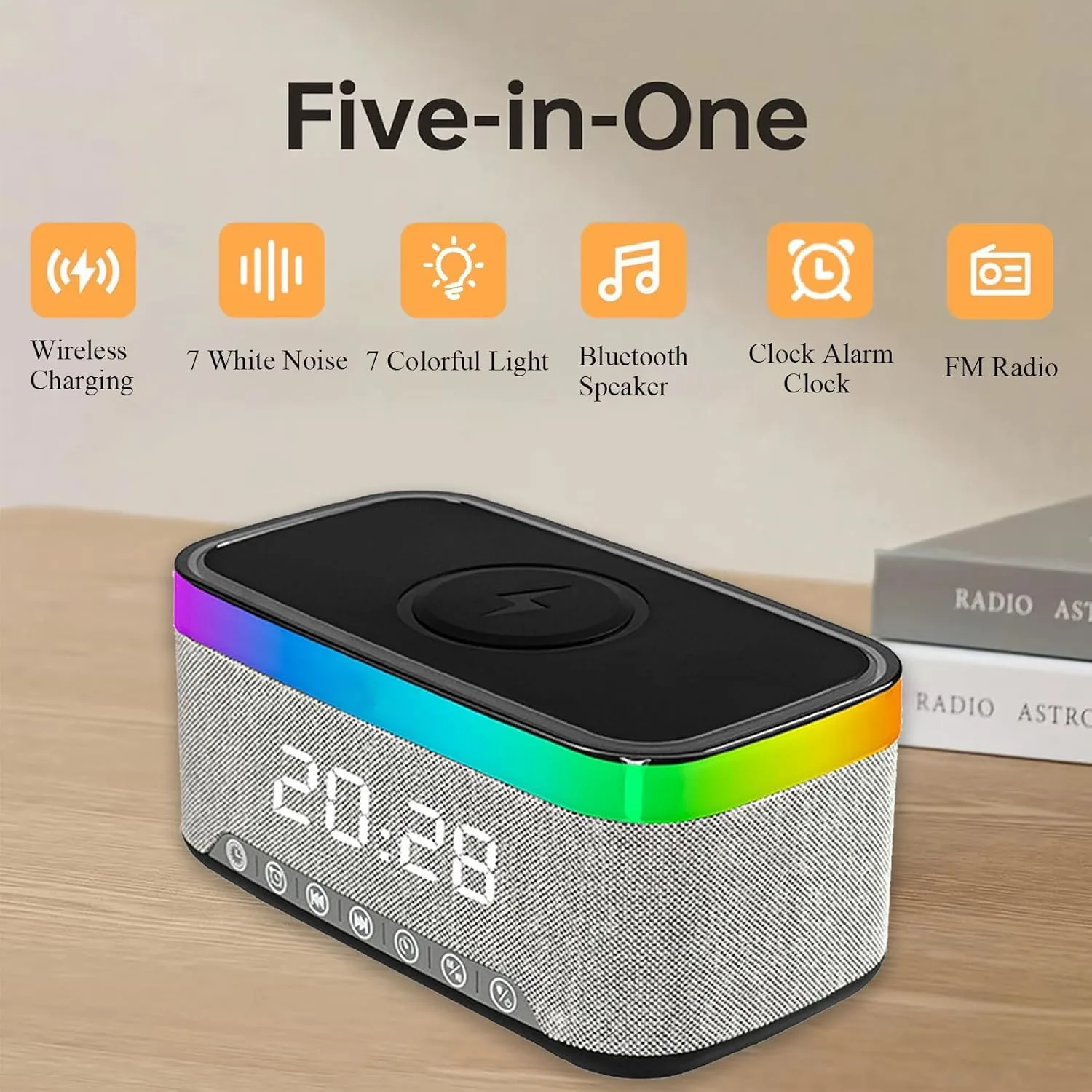 alarm clock wireless charger 2