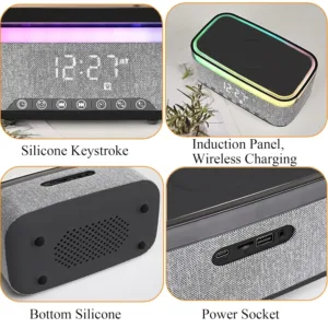 alarm clock wireless charger 4