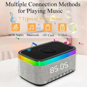 alarm clock wireless charger 5