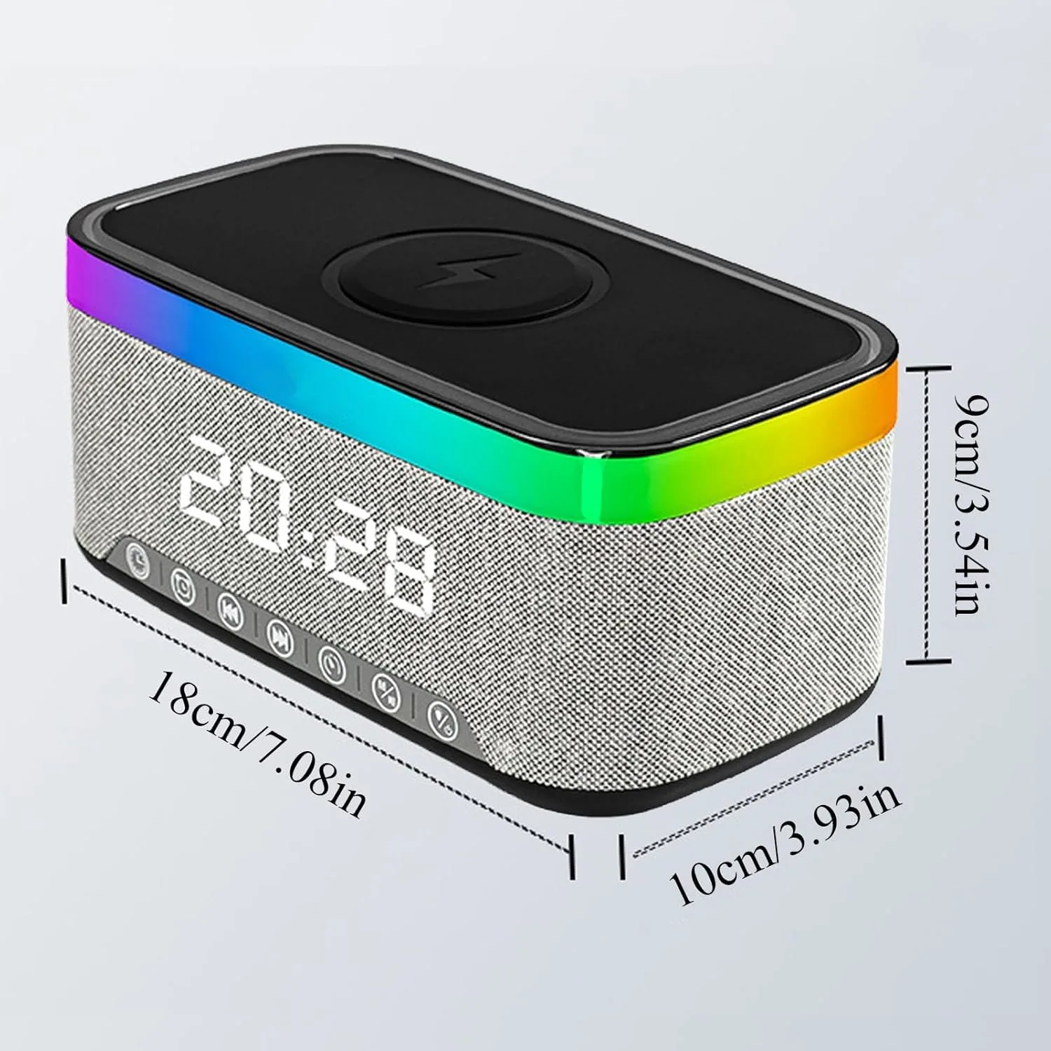 alarm clock wireless charger 7