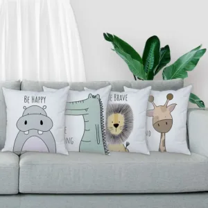 animal pillow covers kids 6