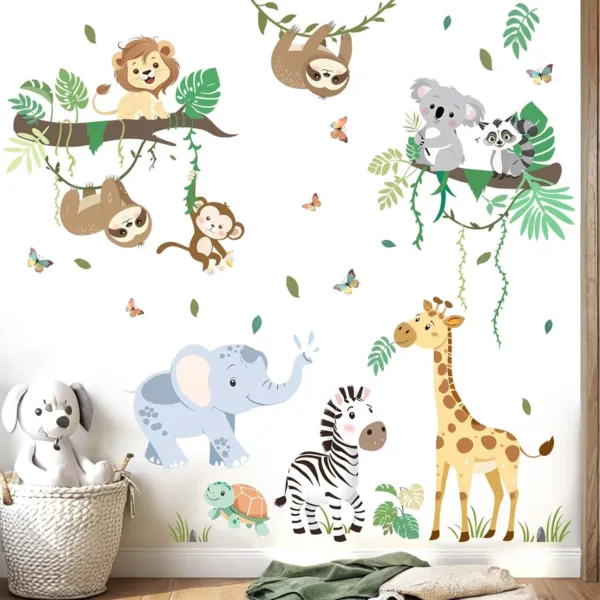 animals wall stickers 1