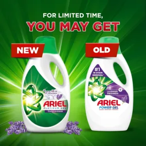 ariel lavender detergent gel 3