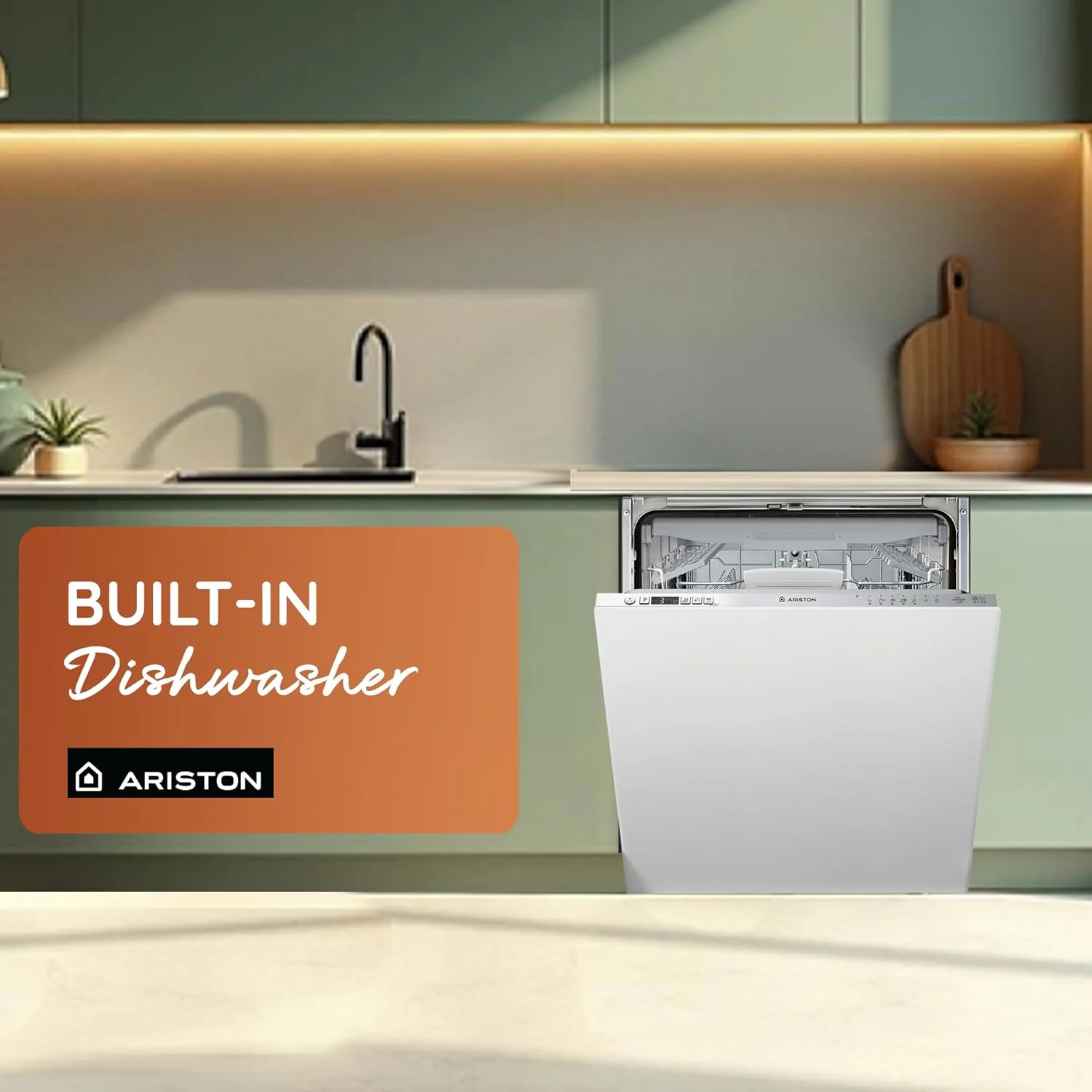 ariston integrated dishwasher 2