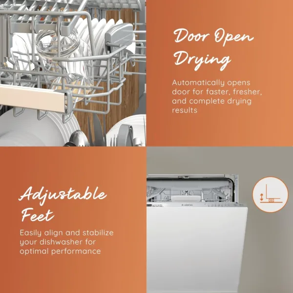ariston integrated dishwasher 6
