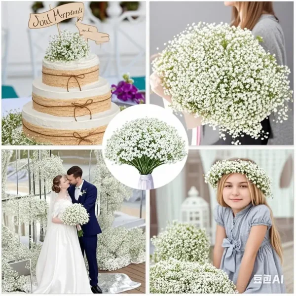 artificial babys breath flowers 7