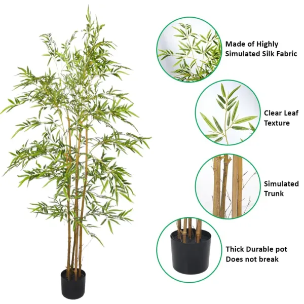 artificial bamboo tree 6