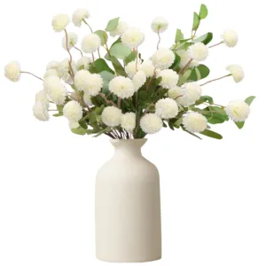 artificial chrysanthemums eucalyptus 1