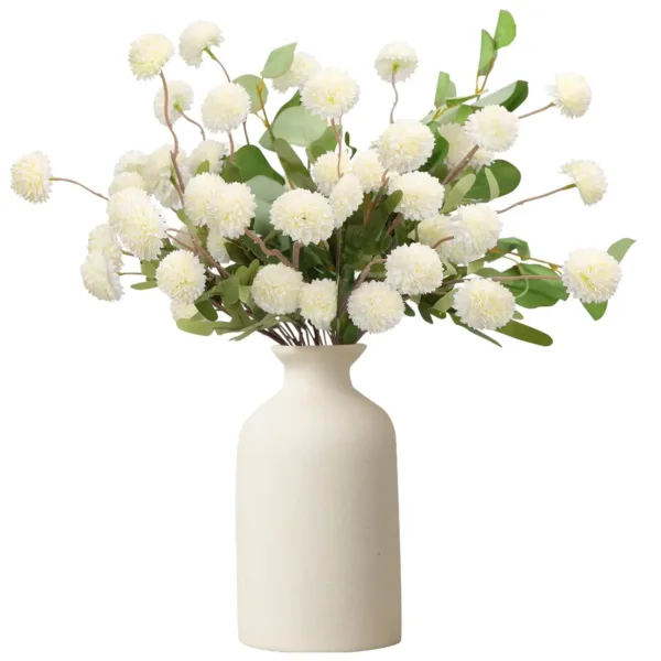 artificial chrysanthemums eucalyptus 1