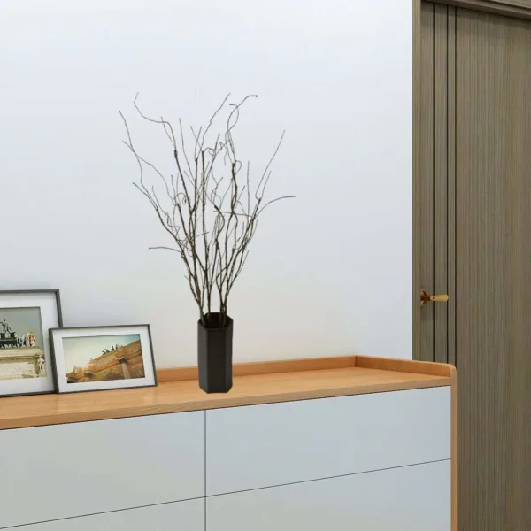 artificial curly willow branches 5