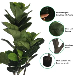 artificial fiddle leaf 6