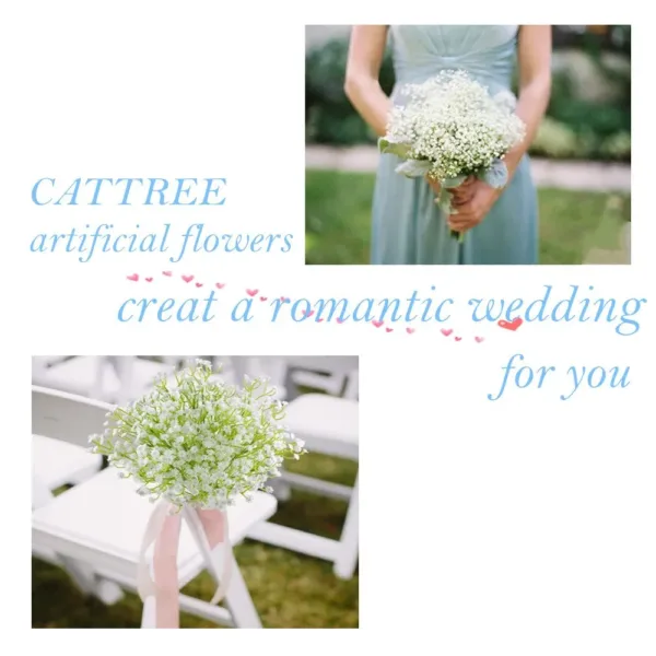 artificial gypsophila baby breath 5