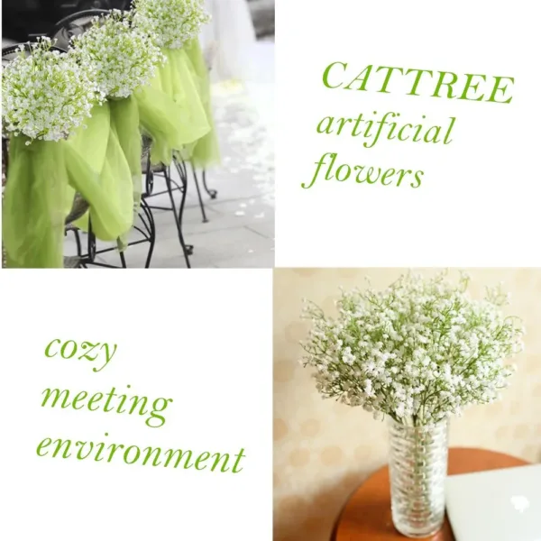 artificial gypsophila baby breath 6