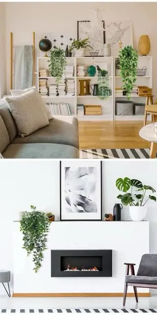 artificial hanging plants 6