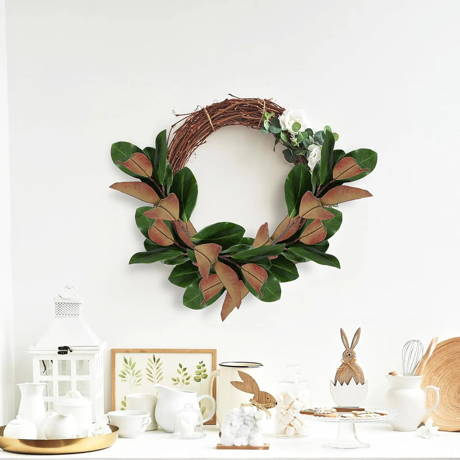 artificial magnolia leaves 6