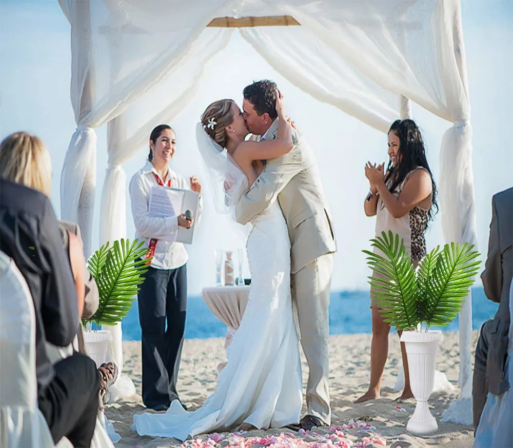 artificial palm leaves 4